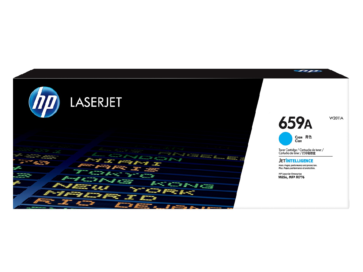 Mực in HP 659A Cyan Original LaserJet Toner Cartridge – Hộp mực laser màu xanh chính hãng HP (W2011A) 