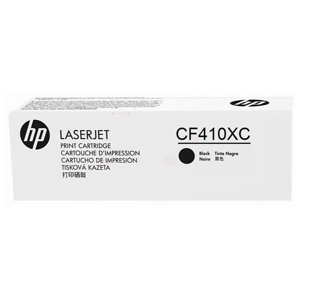 Mực in HP 410X Black Contract LaserJet Toner Cartridge – Hộp mực laser đen dung lượng cao chính hãng HP (CF410XC)