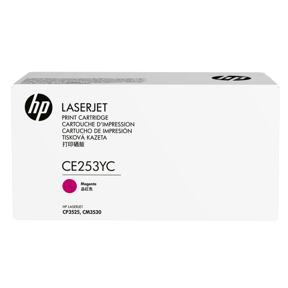 Mực in HP Optimized Yield Magenta Contract Original LaserJet Toner Cartridge – Hộp mực laser đỏ magenta chính hãng HP (CE253YC)