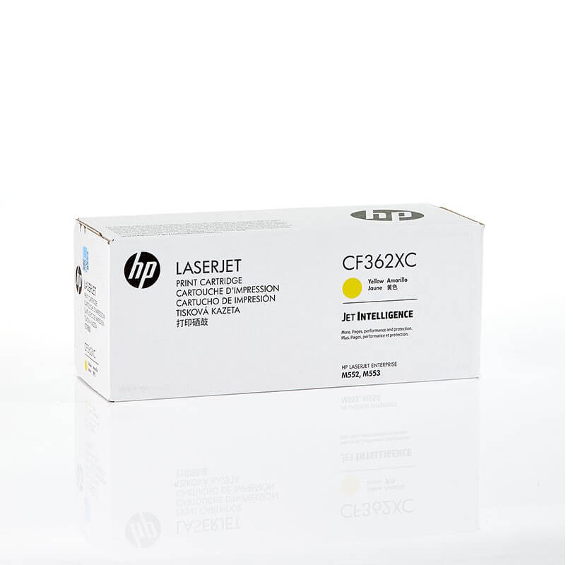 Mực in HP 508XC Yellow Original LaserJet Toner Cartridge – Hộp mực laser vàng Contract chính hãng HP (CF362XC)