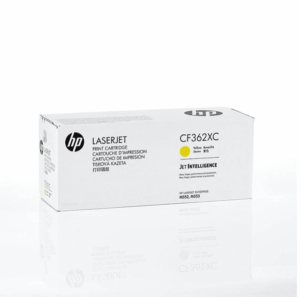 Hp 362 Ink Mực in HP 508XC Yellow (CF362XC) | Hộp Mực Laser Vàng Contract Dung ...