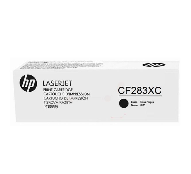 Mực in HP 83X Black Original LaserJet Toner Cartridge – Hộp mực laser đen chính hãng HP (CF283XC)