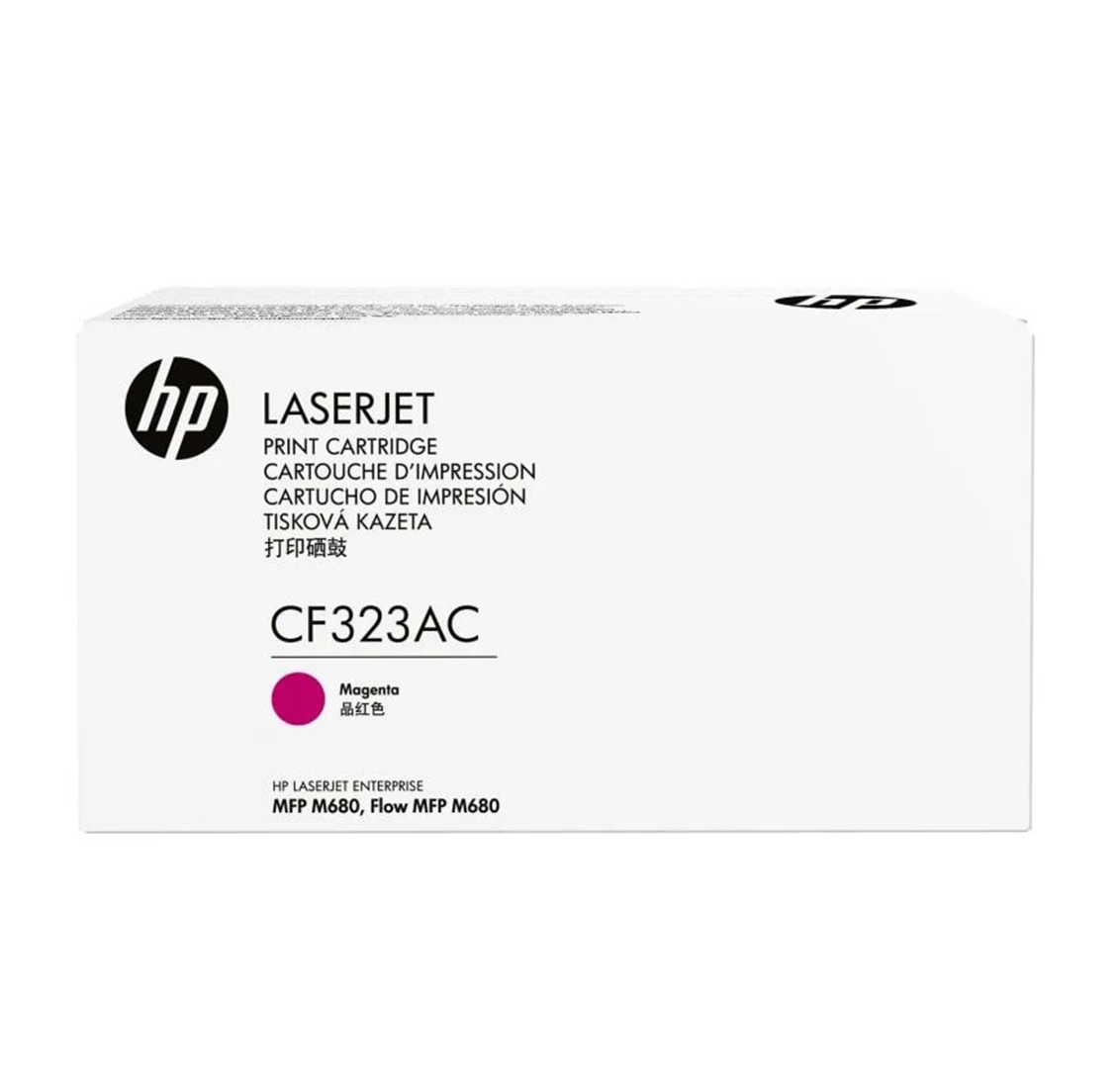 Mực in HP 653A Magenta Contract Original LaserJet Toner Cartridge – Hộp mực laser đỏ Magenta chính hãng HP (CF323AC)
