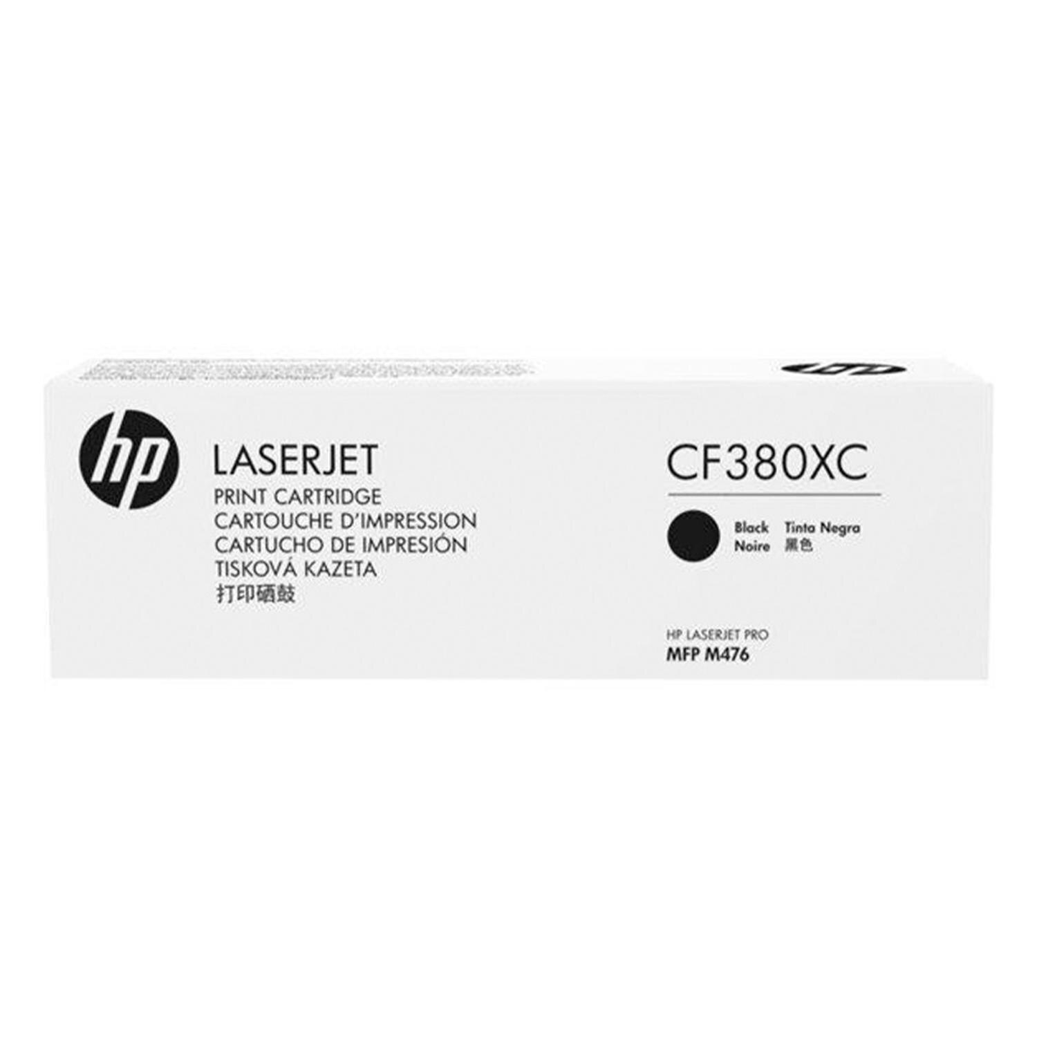 Mực in HP CF380XC Black High Yield Contract Original LaserJet Toner Cartridge – Hộp mực laser đen dung lượng cao chính hãng HP (CF380XC)