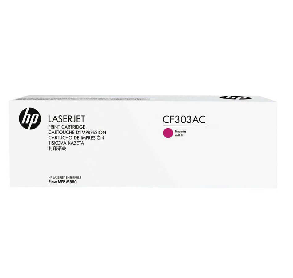 Mực in HP 827A Magenta Original LaserJet Toner Cartridge – Hộp mực laser đỏ Magenta chính hãng HP (CF303AC)