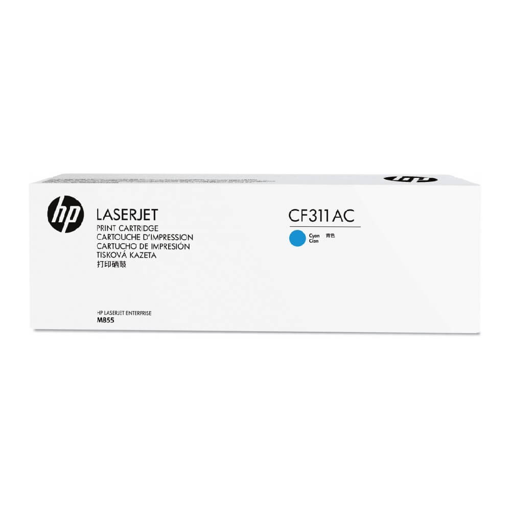 Mực in HP 826A Cyan Original LaserJet Toner Cartridge – Hộp mực laser xanh Cyan chính hãng HP (CF311AC)