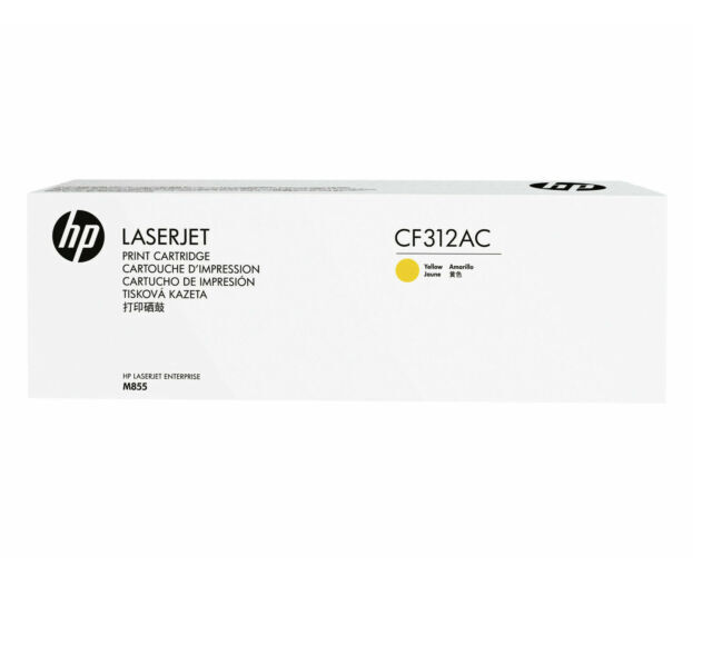 Mực in HP 826A Yellow Original LaserJet Toner Cartridge – Hộp mực laser vàng chính hãng HP (CF312AC)