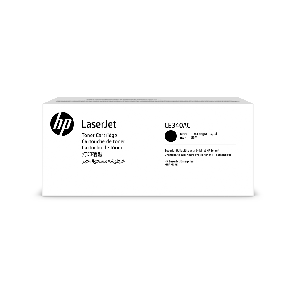 Mực in HP CE340AC Black Original LaserJet Toner Cartridge – Hộp mực laser đen chính hãng HP (CE340AC)