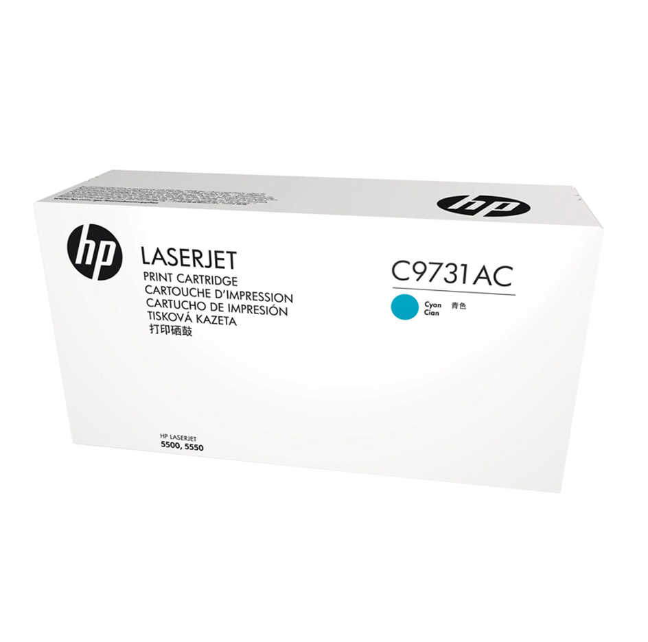 Mực in HP C9731AC Cyan Chính Hãng | Toner LaserJet 5500/5550- Công ty ...