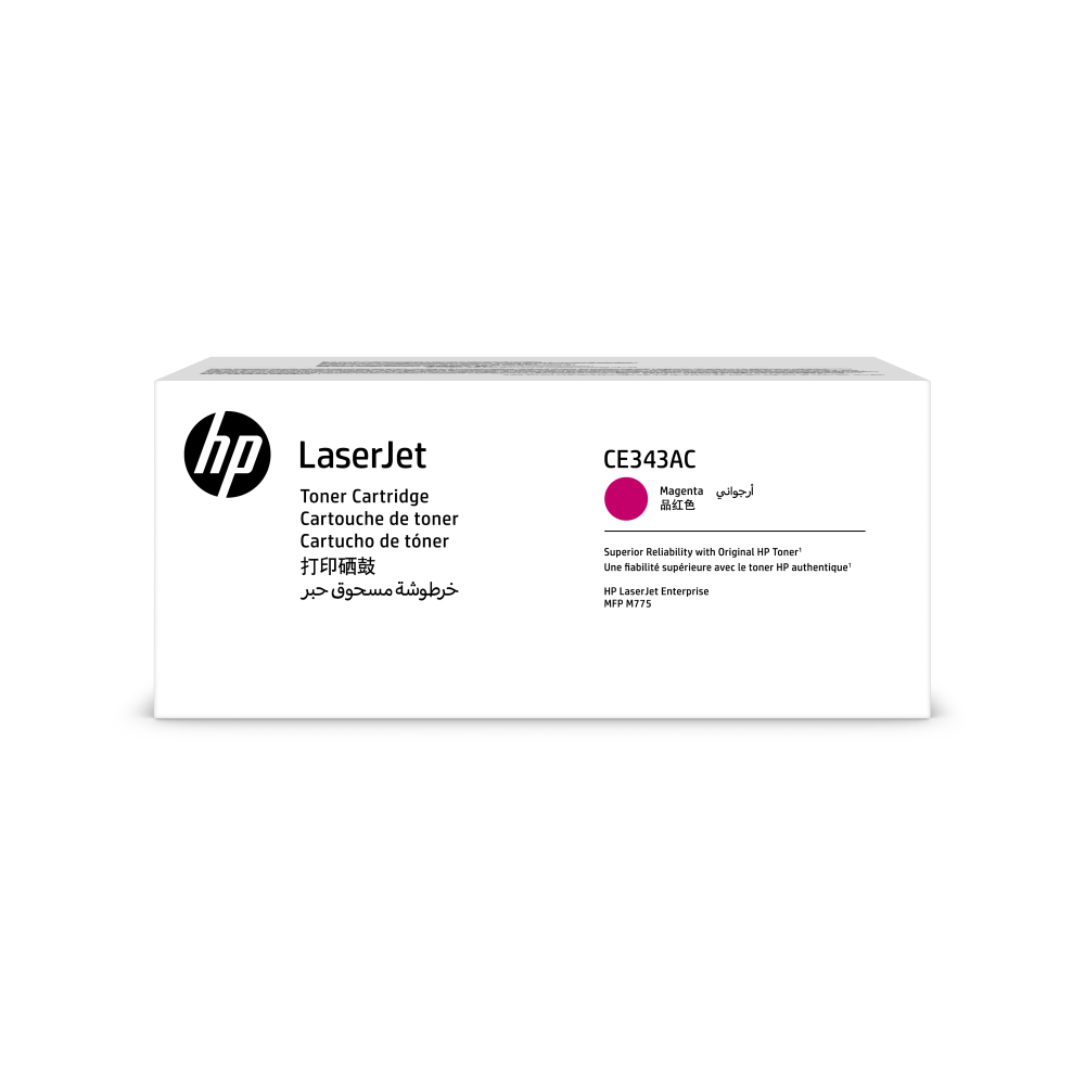 Mực in HP CE343AC Magenta Original LaserJet Toner Cartridge – Hộp mực laser đỏ Magenta chính hãng HP (CE343AC)