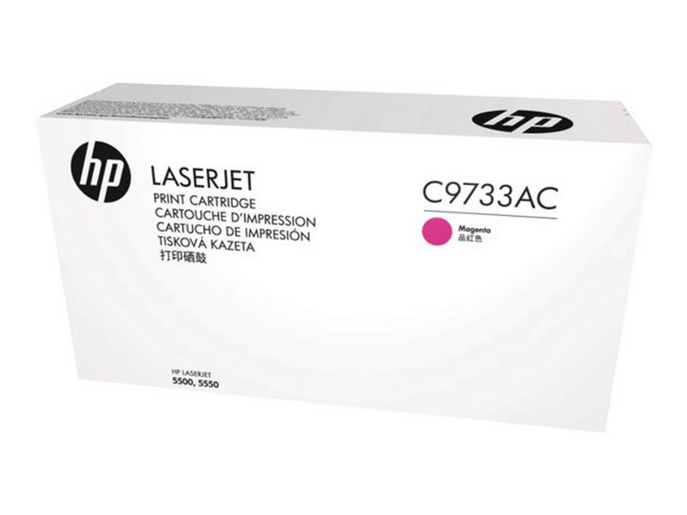 Mực in HP C9733AC Magenta Original LaserJet Toner Cartridge – Hộp mực laser đỏ Magenta chính hãng HP (C9733AC)