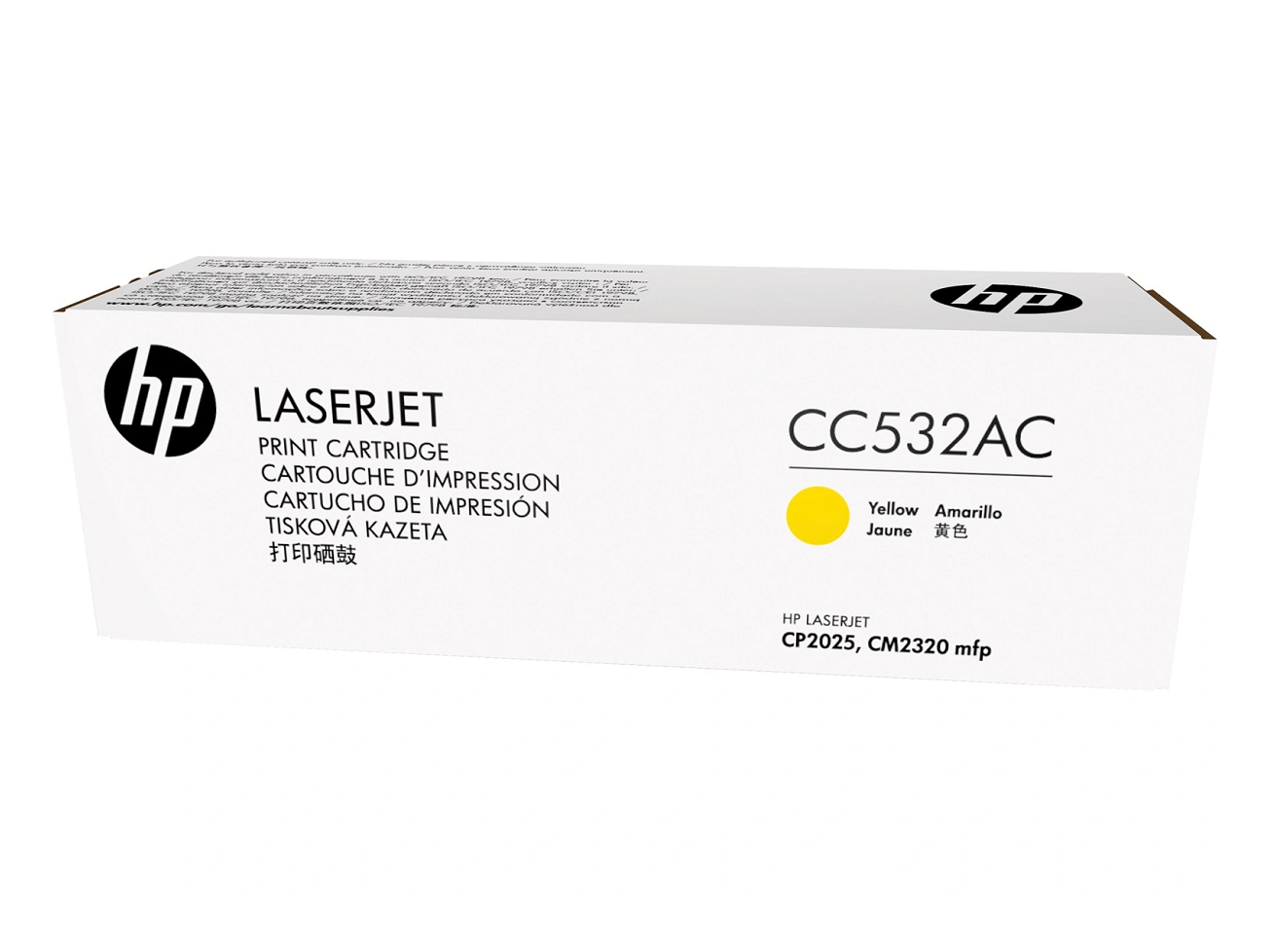 Mực in HP 304AC Yellow Contract Original LaserJet Toner Cartridge – Hộp mực laser vàng chính hãng HP (CC532AC)