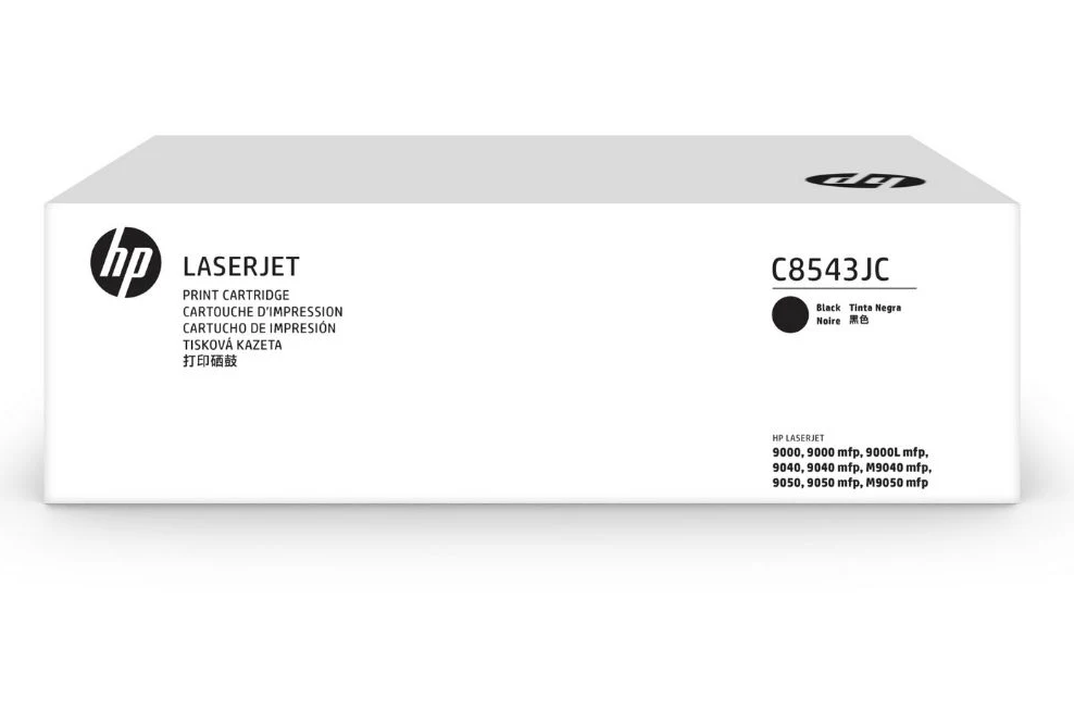 Mực in HP C8543YC Black Optimized Contract Original LaserJet Toner Cartridge – Hộp mực laser đen chính hãng HP (C8543YC)