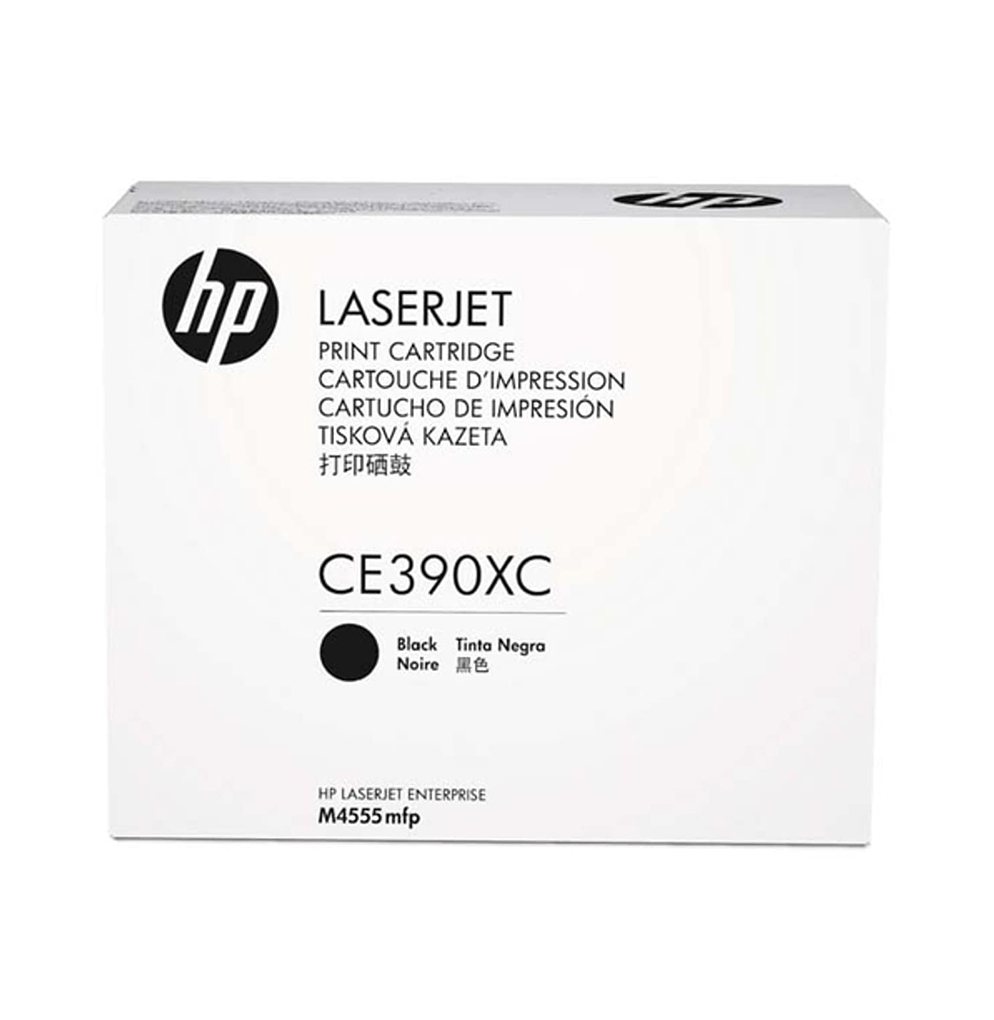 Mực in HP CE390XC Black Contract LaserJet Toner Cartridge – Hộp mực laser đen hợp đồng chính hãng HP (CE390XC)