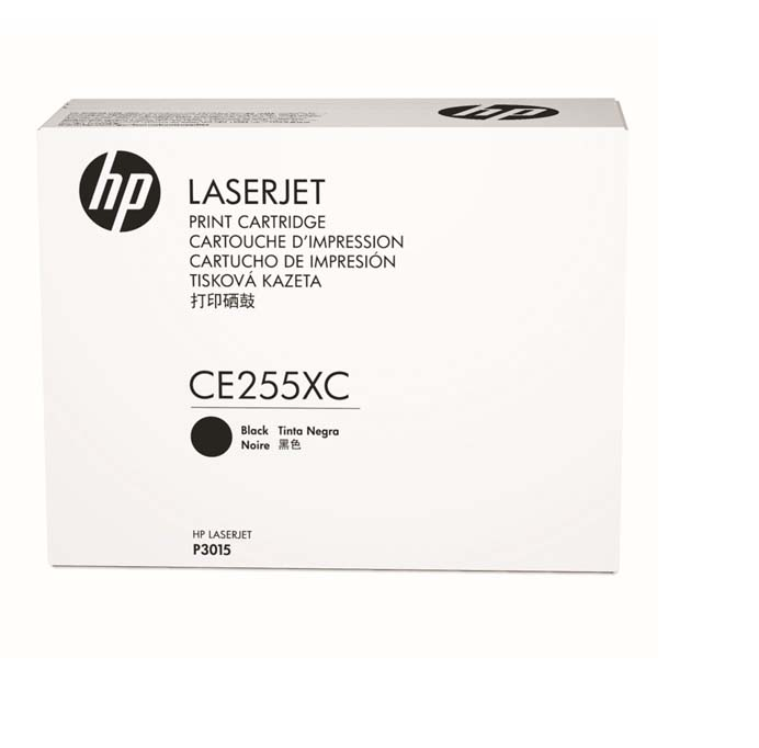 Mực in HP 55XC High Yield Black Original LaserJet Toner Cartridge – Hộp mực laser đen dung lượng siêu cao chính hãng HP (CE255XC)