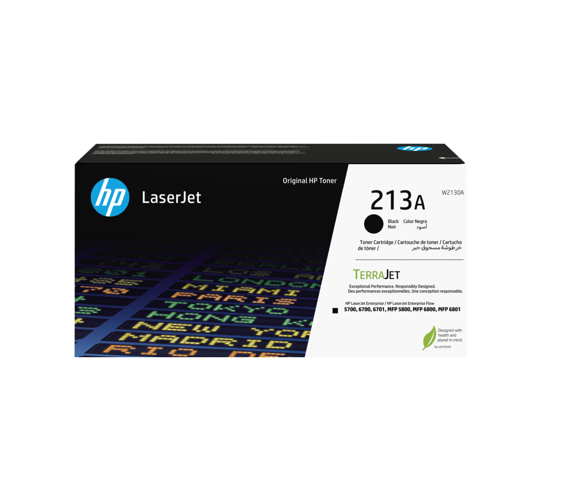Mực in HP 213A Black Original LaserJet Toner Cartridge – Hộp mực laser đen chính hãng HP (W2130A)