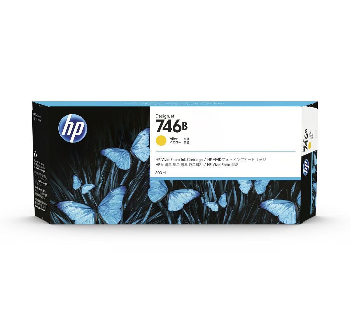 Mực in HP 746B Yellow 300ml DesignJet Ink Cartridge – Hộp mực vàng dung tích lớn chính hãng HP (3WX38A)