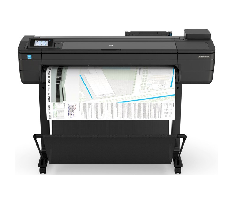 Máy in khổ lớn HP DesignJet T730 36-inch A0 Printer – In bản vẽ CAD bền bỉ cho công trường (F9A29E)