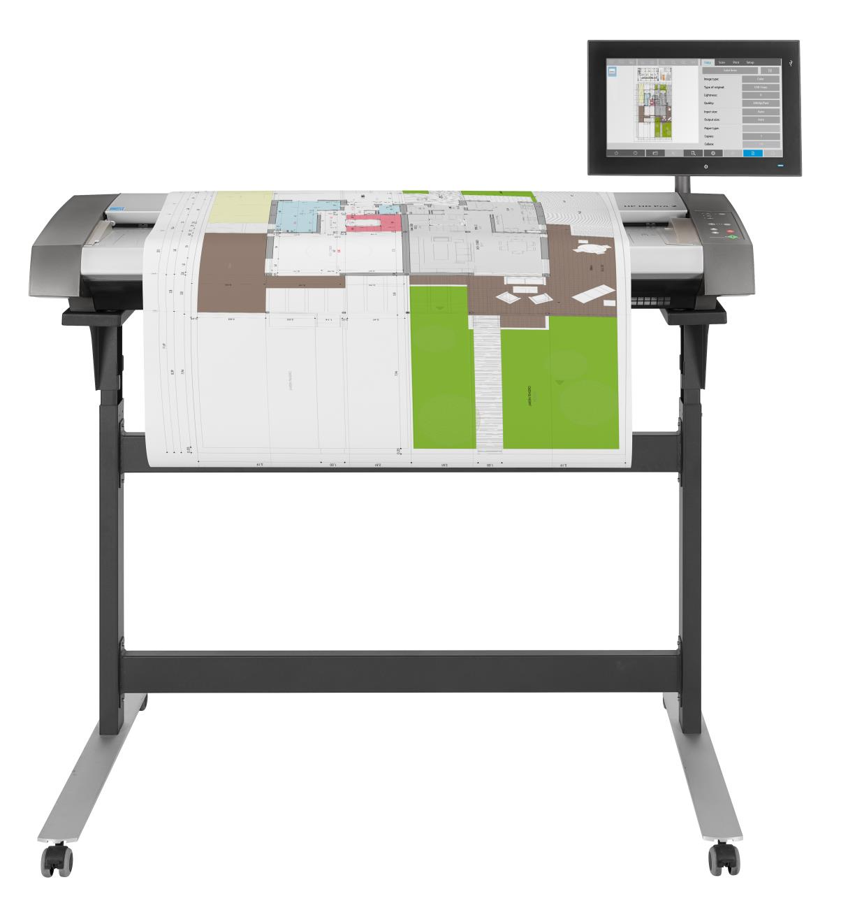 Máy scan khổ lớn HP HD Pro 2 42 inch – Máy quét bản vẽ & ảnh chuyên nghiệp (5EK00A)