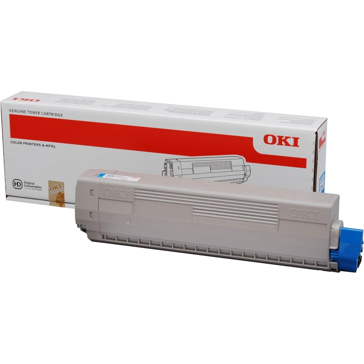Mực in Oki Pro8432WT Yellow chính hãng – Toner vàng cho Oki Pro8432WT (46606505)