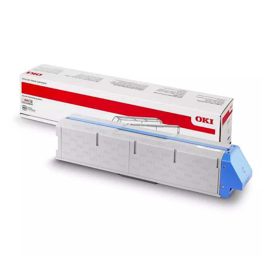 Mực in Oki Cyan Ultra High Capacity chính hãng – Toner xanh siêu dung lượng (45536572)
