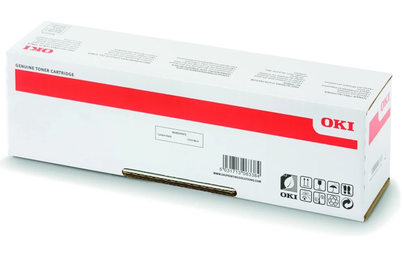 Mực in Oki Pro1040 / Pro1050 White chính hãng– Toner trắng cho máy in tem nhãn Oki Pro10 Series (46844015)