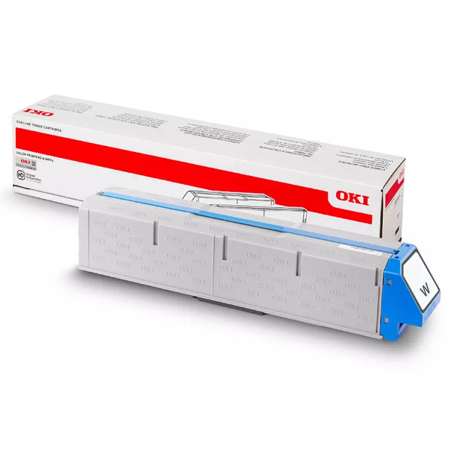 Mực in OKI Pro9541 White Toner Cartridge – Cho máy in OKI Pro9541 Color LED (Pro9541 White Toner)