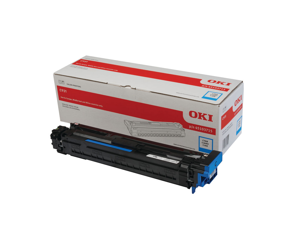 Trống in OKI C911 Cyan Image Drum – Cho máy in OKI C911/C941 Color LED (C911 Cyan Drum)