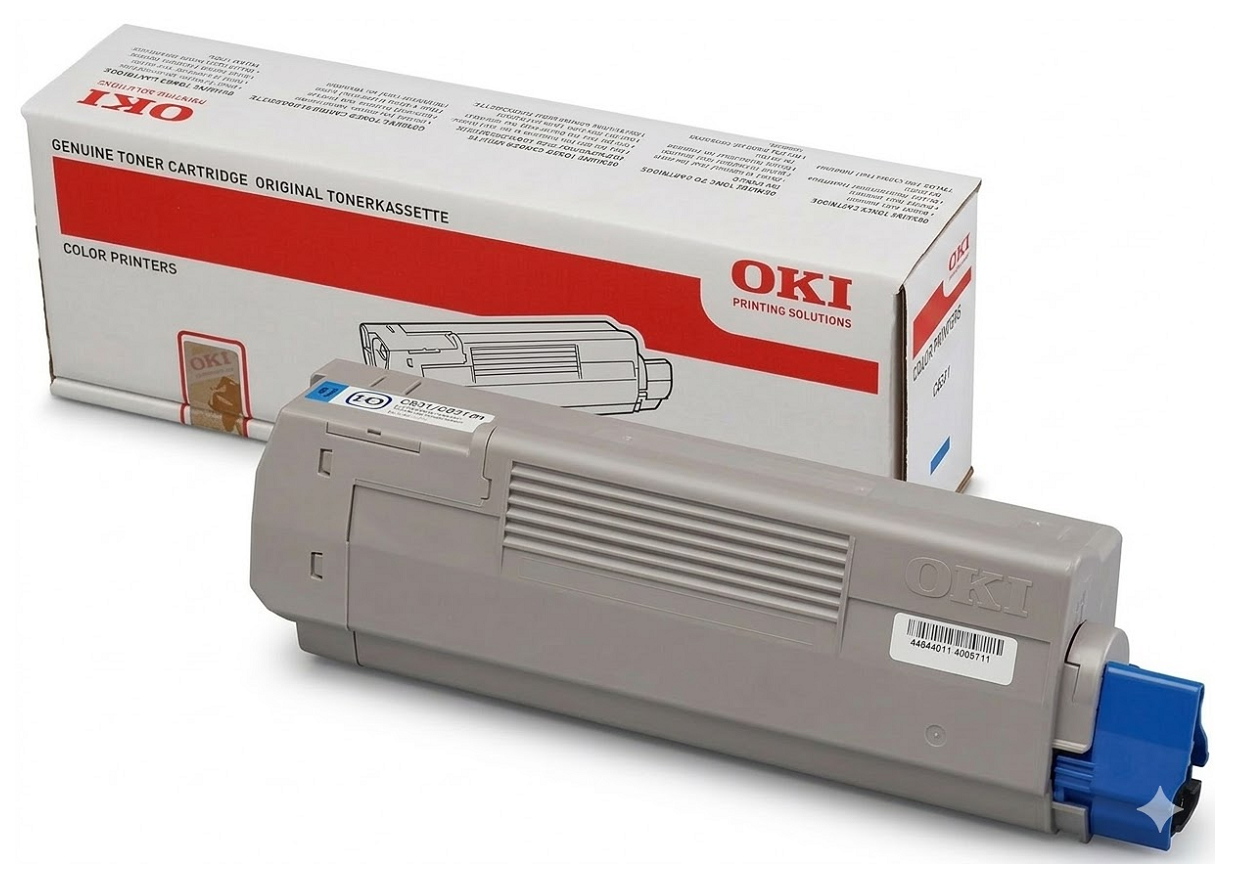 Mực in OKI C610 Cyan Toner Cartridge – Cho máy in OKI C610n Color LED (C610 Cyan Toner)