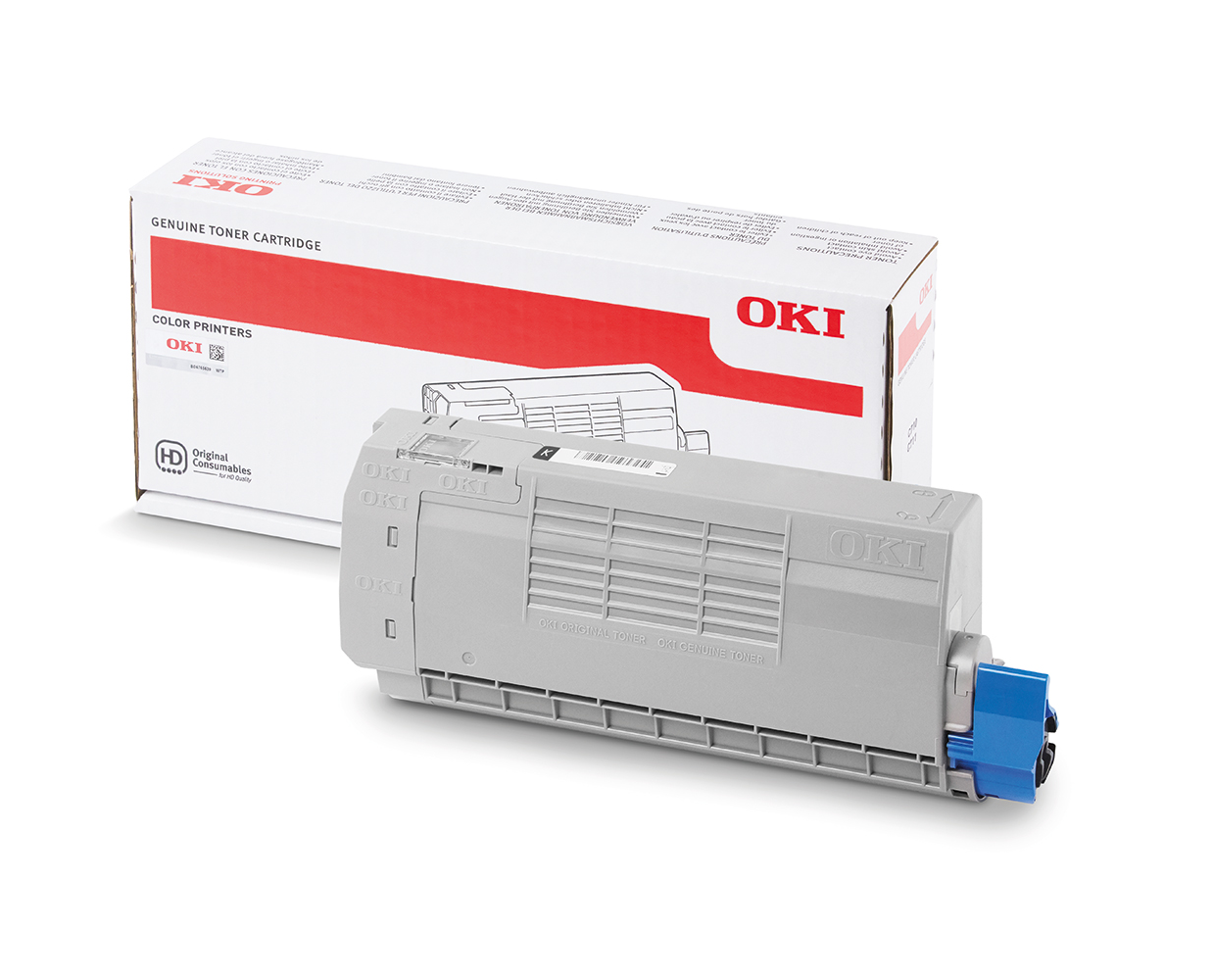 Mực in OKI C712 Black Toner Cartridge – Cho máy in OKI C712 Color LED (C712 Black Toner)