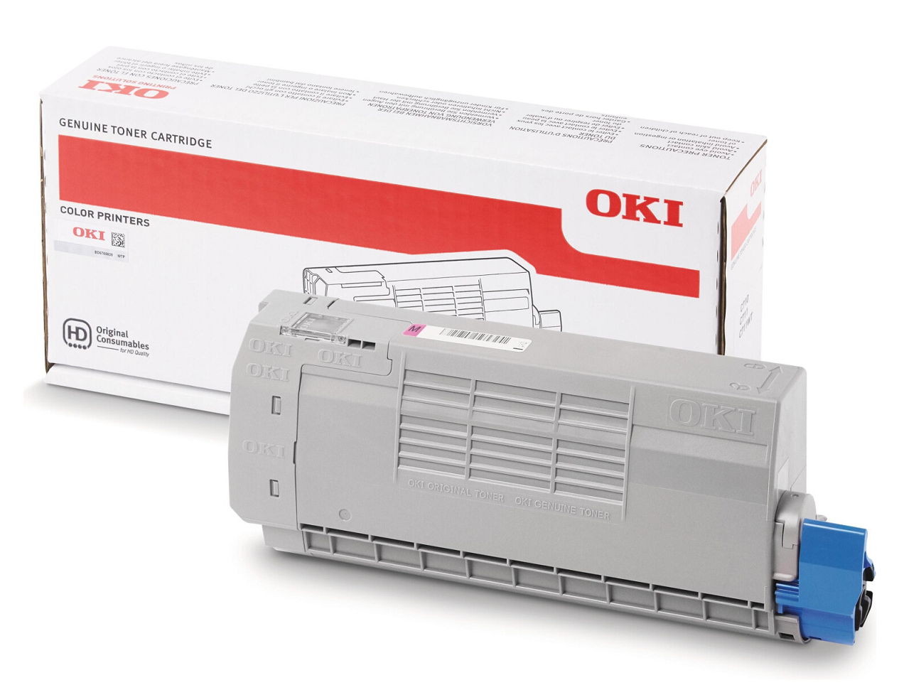 Mực in OKI C712 Magenta Toner Cartridge – Cho máy in OKI C712 Color LED (C712 Magenta Toner)