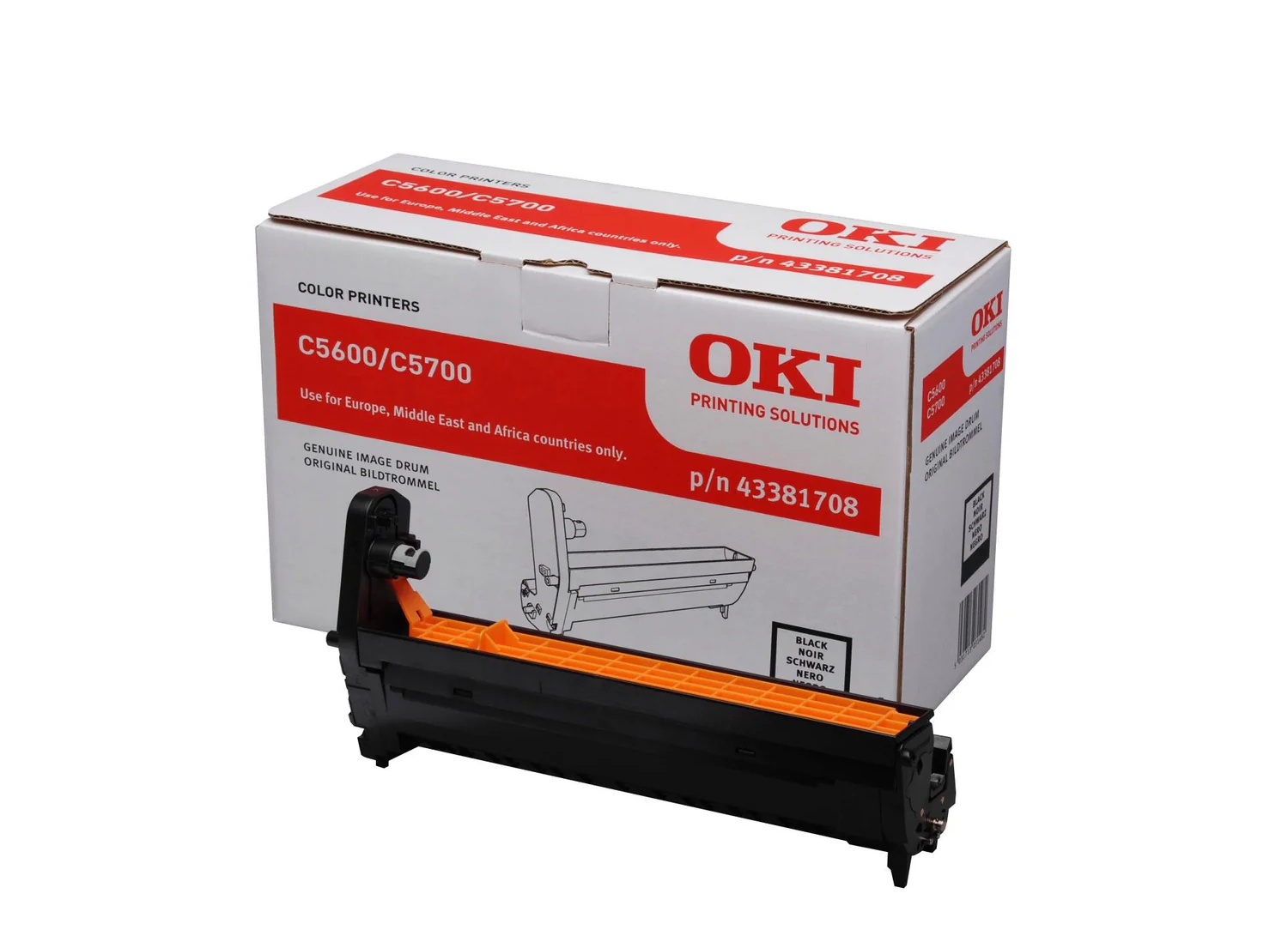 Trống in OKI C5600 Black Image Drum – Cho máy in OKI C5600n/C5600dn/C5700n/C5700dn Color LED