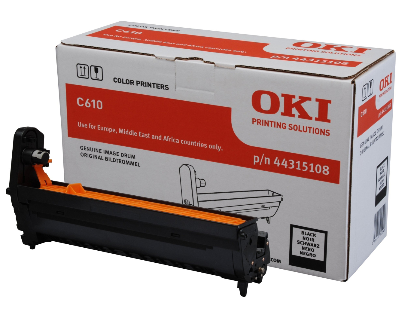 Trống in OKI C610 Black Image Drum – Cho máy in OKI C610n Color LED (C610 Black Drum)