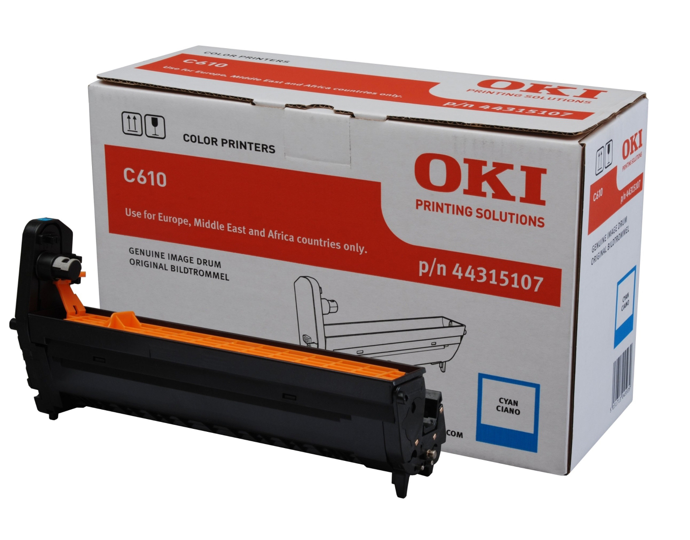 Trống in OKI C610 Cyan Image Drum – Cho máy in OKI C610n Color LED (C610 Cyan Drum)