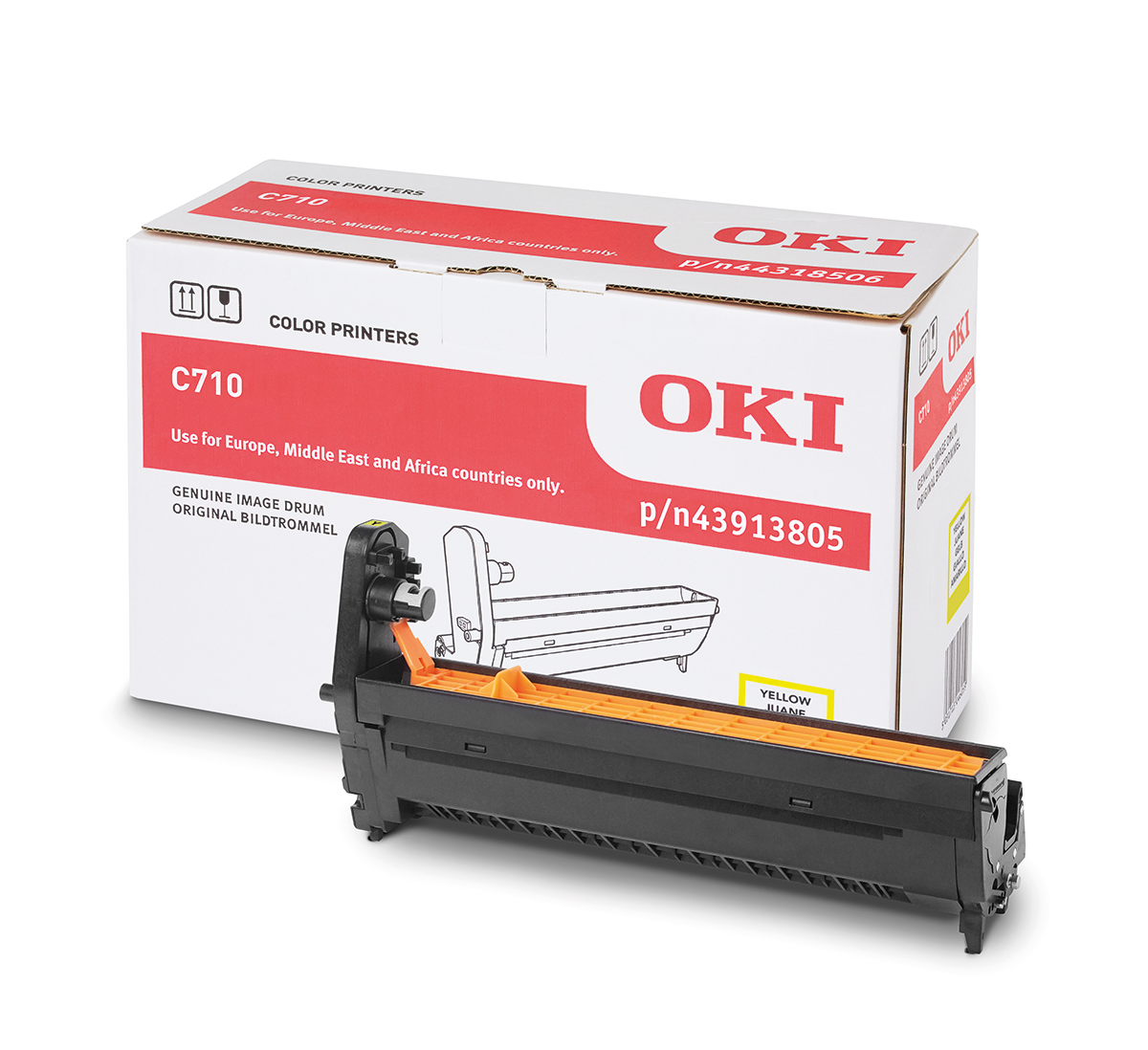 Trống in OKI C710 Yellow Image Drum – Cho máy in OKI C710n Color LED (C710 Yellow Drum)