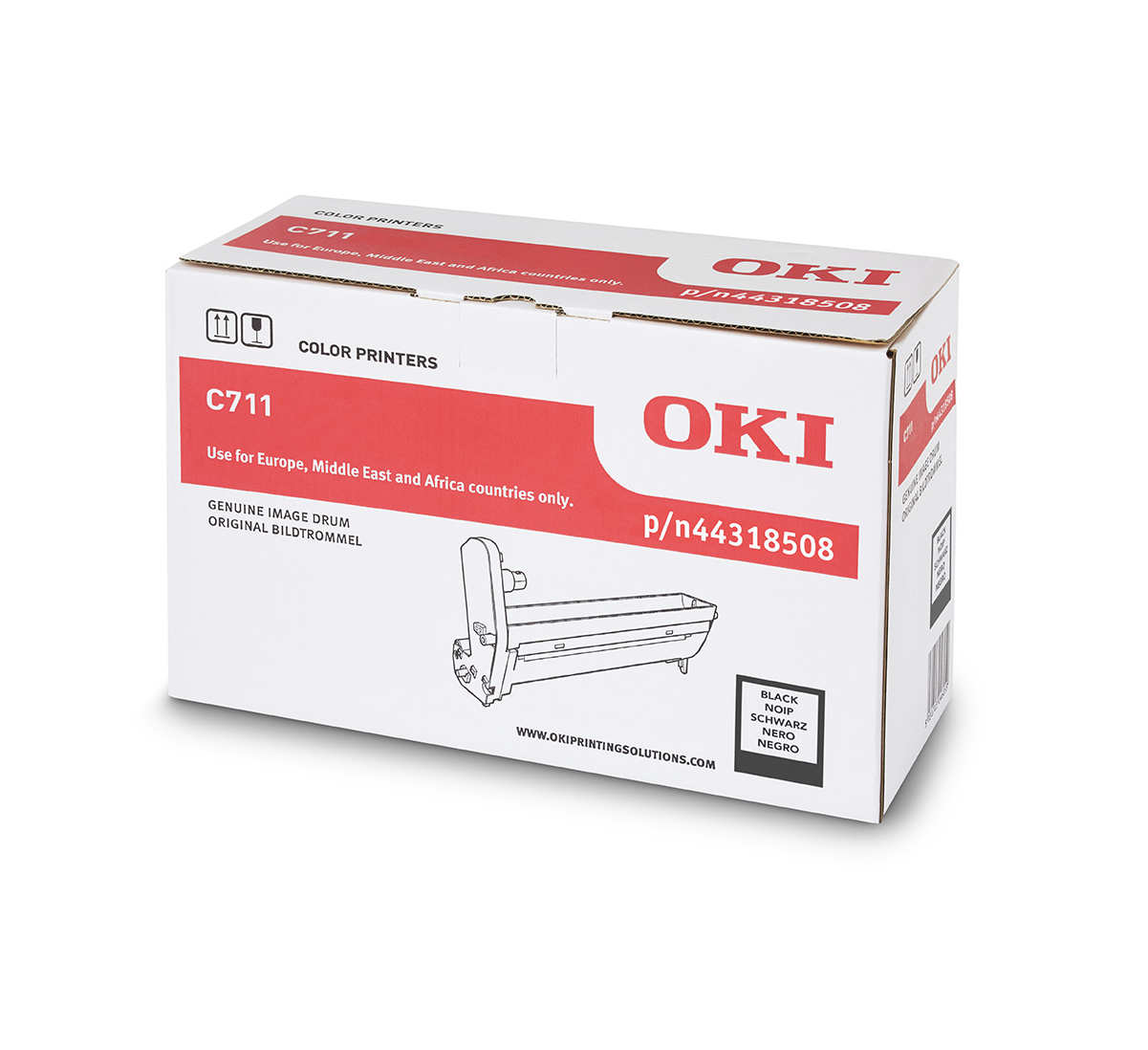 Trống in OKI C711 Black Image Drum – Cho máy in OKI C711n Color LED (C711 Black Drum)