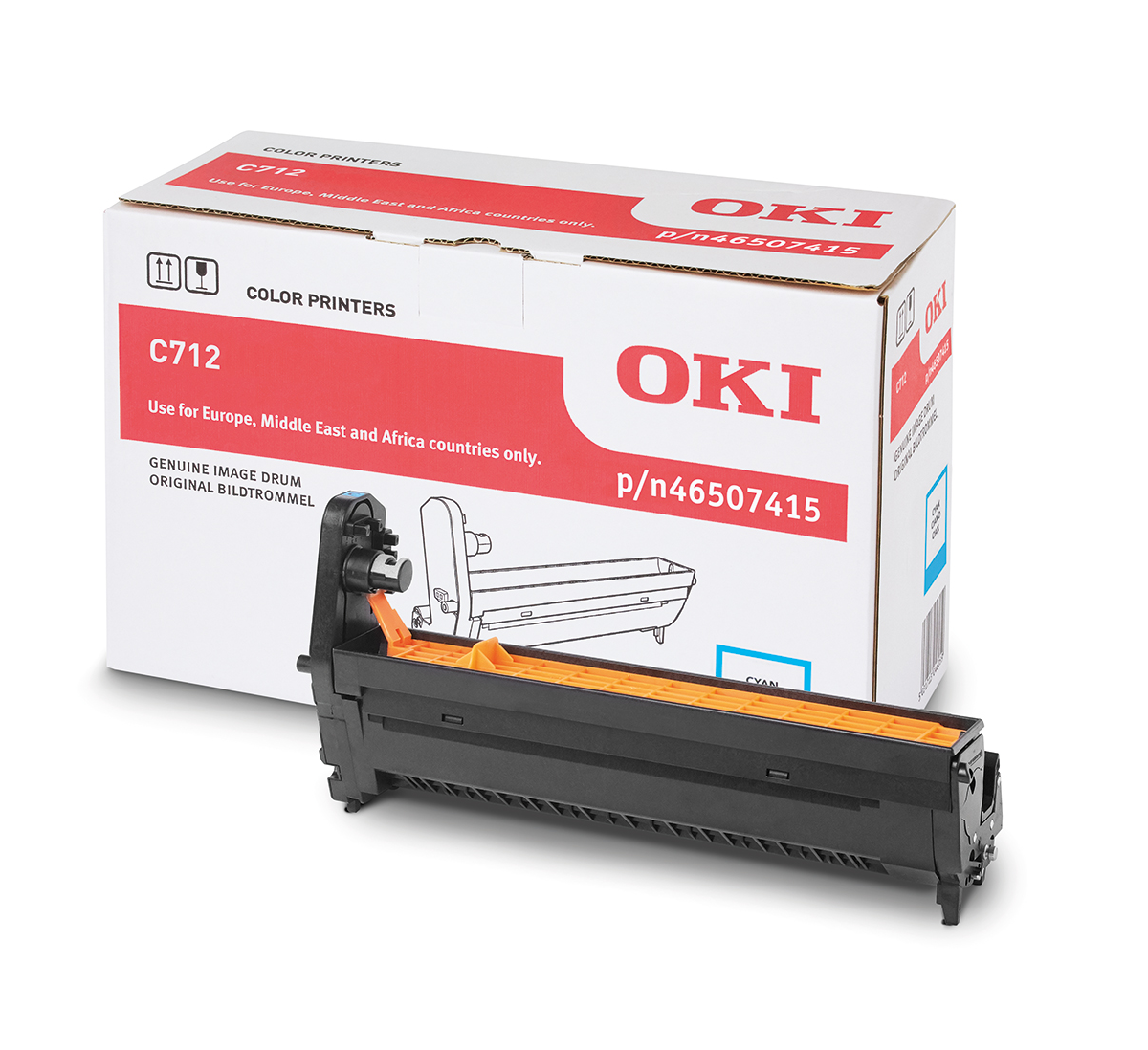 Trống in OKI C712 Cyan Image Drum – Cho máy in OKI C712n Color LED (C712 Cyan Drum)
