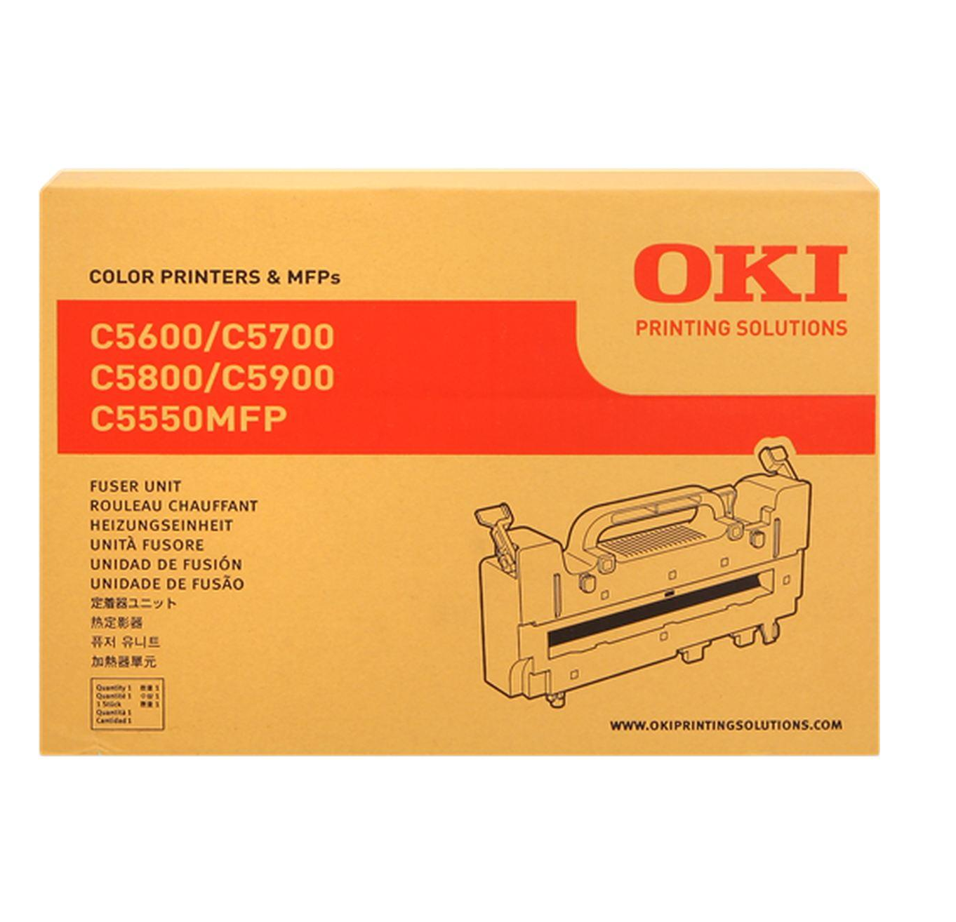 Bộ sấy Fuser Unit OKI C5600/C5700/C5800/C5900 – Bao sấy máy in màu OKI chính hãng (C5600 Fuser)