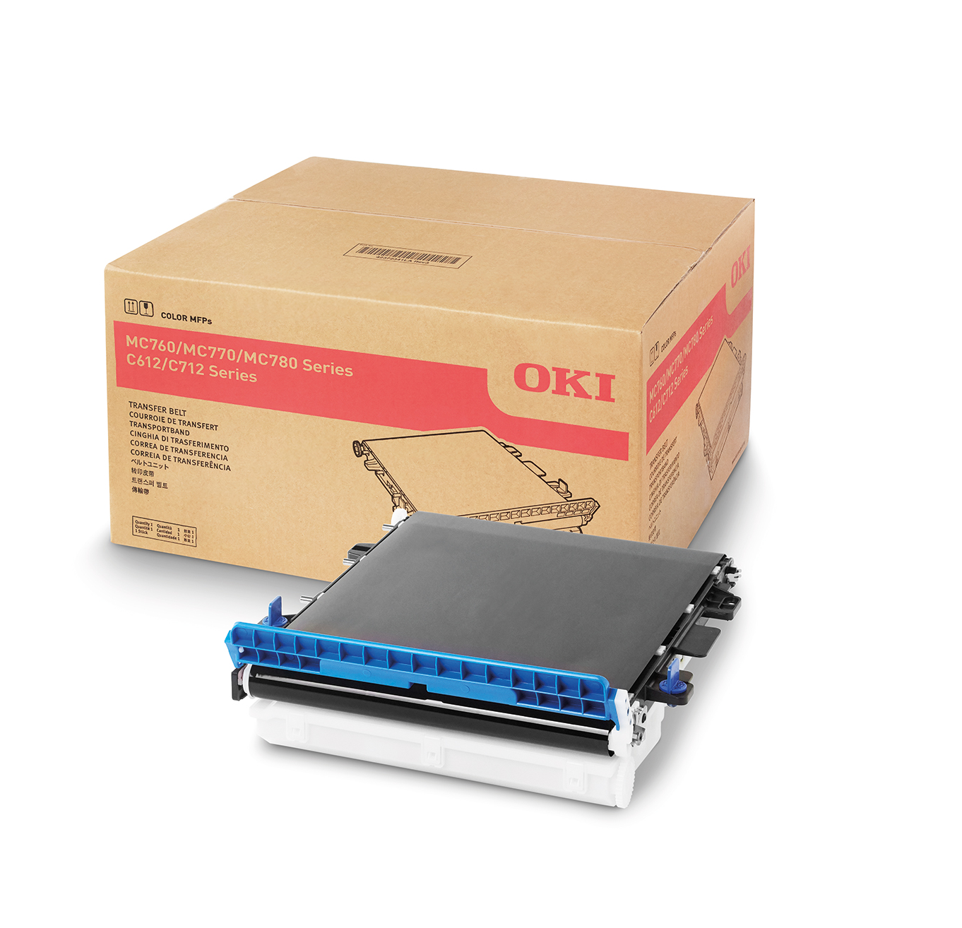 Bộ băng chuyền Transfer Belt OKI C612/C712 – Băng tải mực máy in màu OKI chính hãng (C612 Transfer Belt)