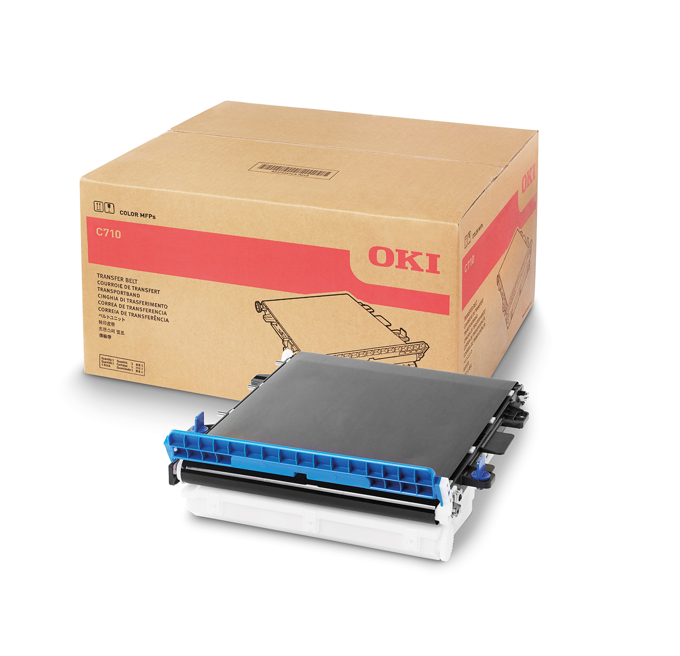 Bộ băng chuyền Transfer Belt OKI C710 – Băng tải mực máy in màu OKI chính hãng (C710 Transfer Belt)