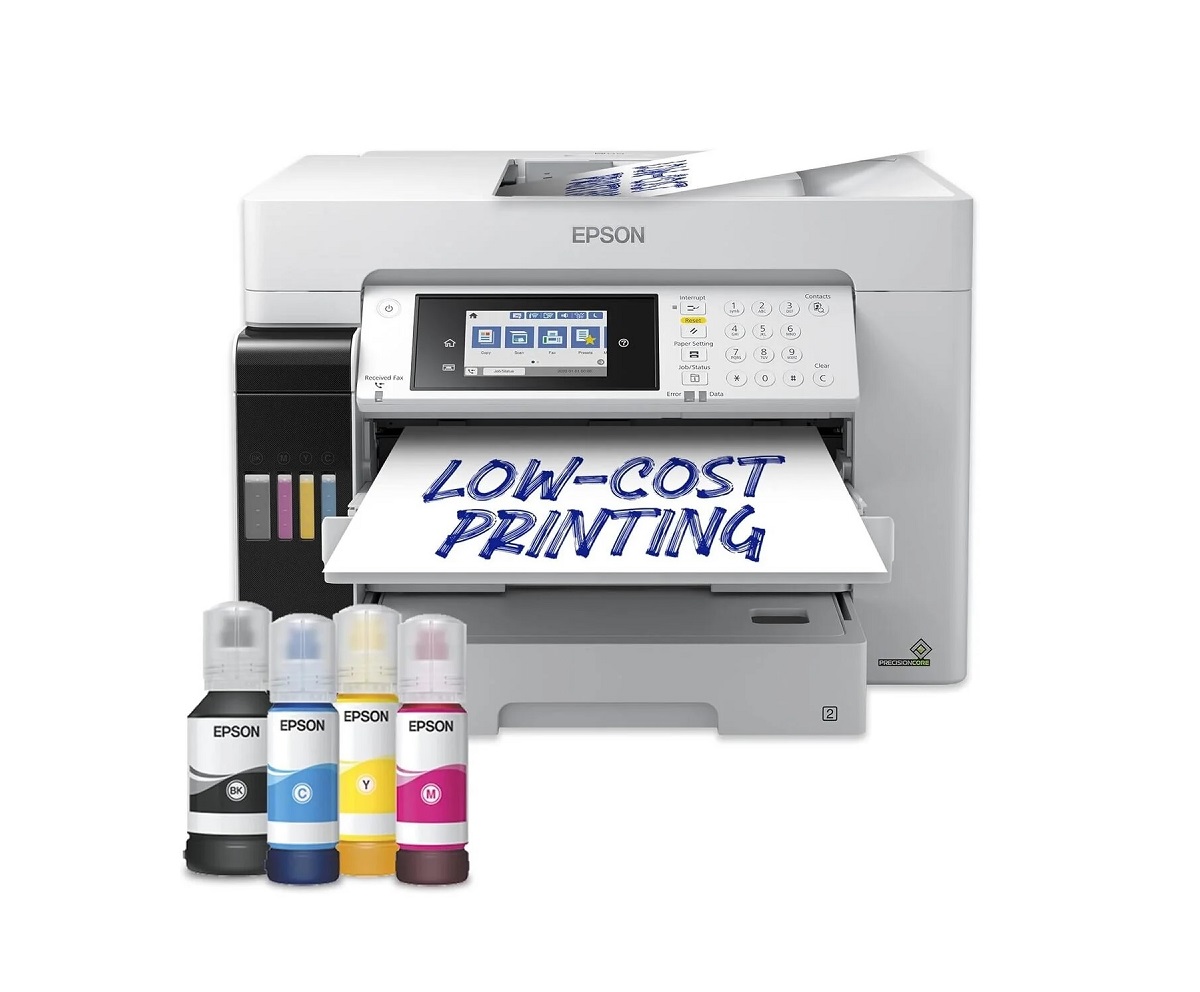 Chi phí in Epson M15180 bao nhiêu? Tính giá 1 trang thực tế