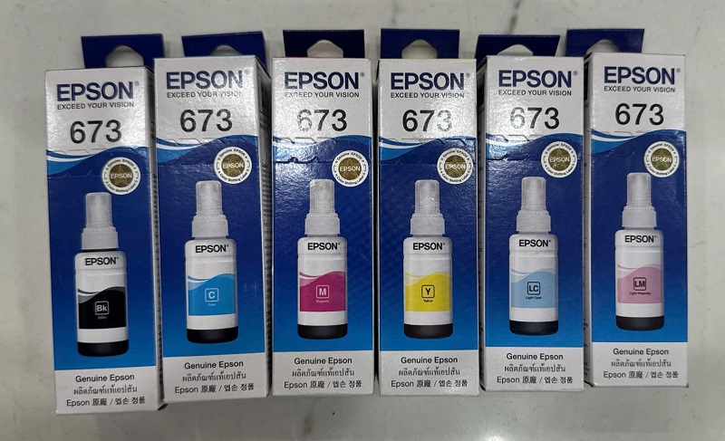 Mực Epson T673 – dòng mực in ảnh chuyên nghiệp cho EcoTank