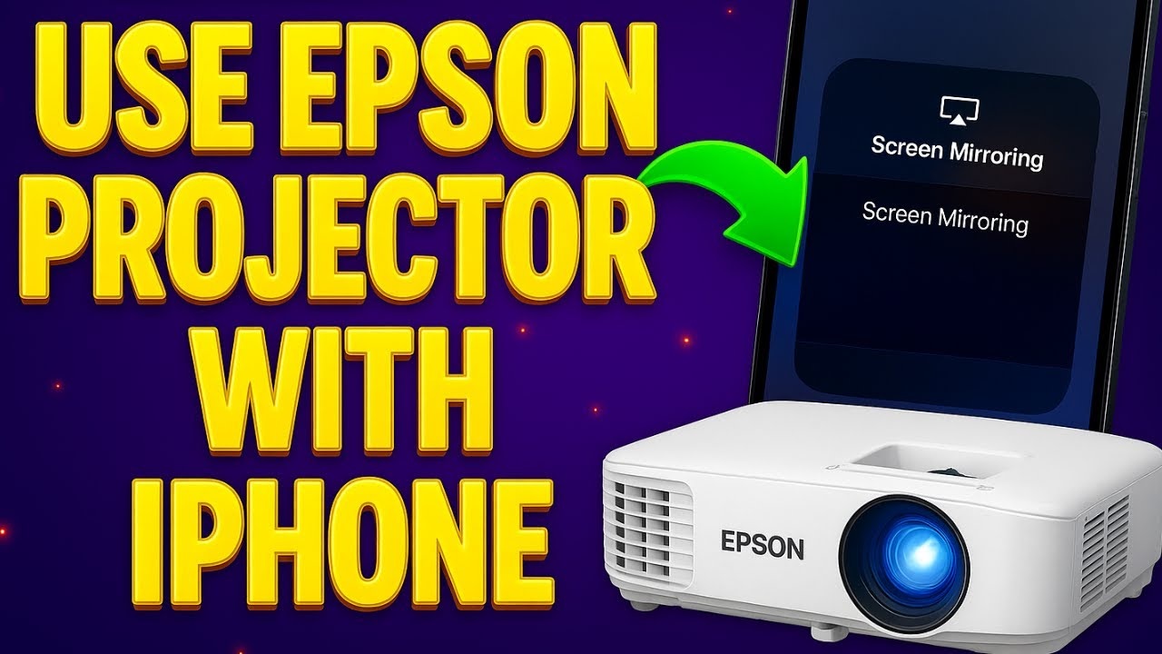 Máy chiếu Epson kết nối điện thoại – cách sử dụng đơn giản và hiệu quả
