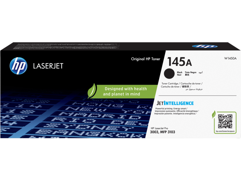 Mực In HP 145A Black Original LaserJet Toner Cartridge – Hộp Mực Laser Đen Chính Hãng HP (W1450A)