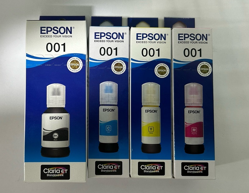 Mực Epson 001 có tốt không? Ưu điểm, máy tương thích và khi nào nên sử dụng