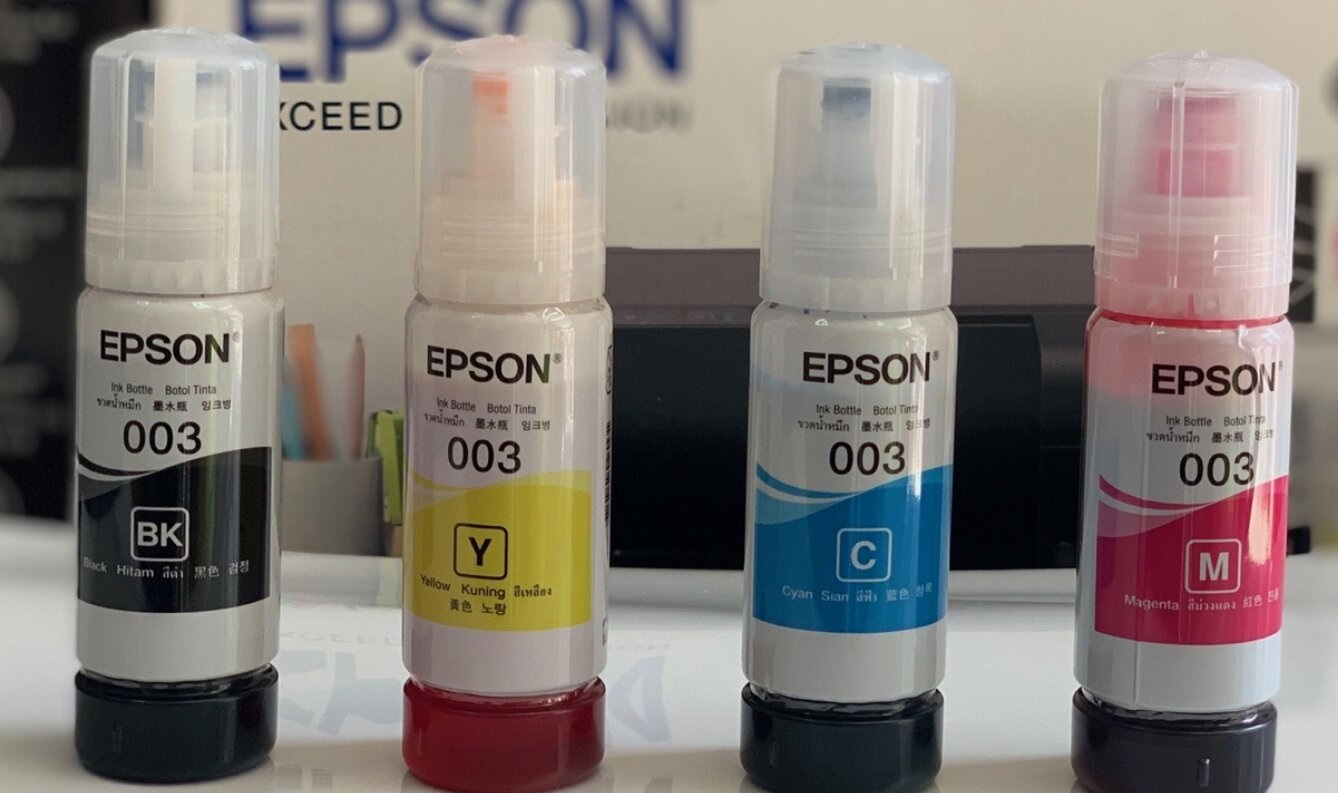 Cách chọn mực Epson đúng cho máy in EcoTank – Tránh sai lầm gây hỏng đầu in