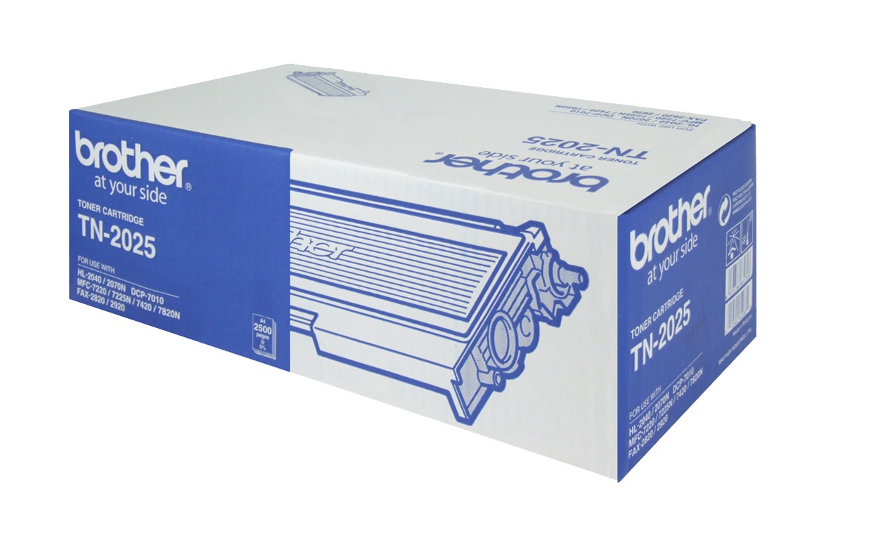 Mực in Brother TN-2025 Black Original Laser Toner Cartridge – Hộp mực laser đen chính hãng Brother (TN-2025)
