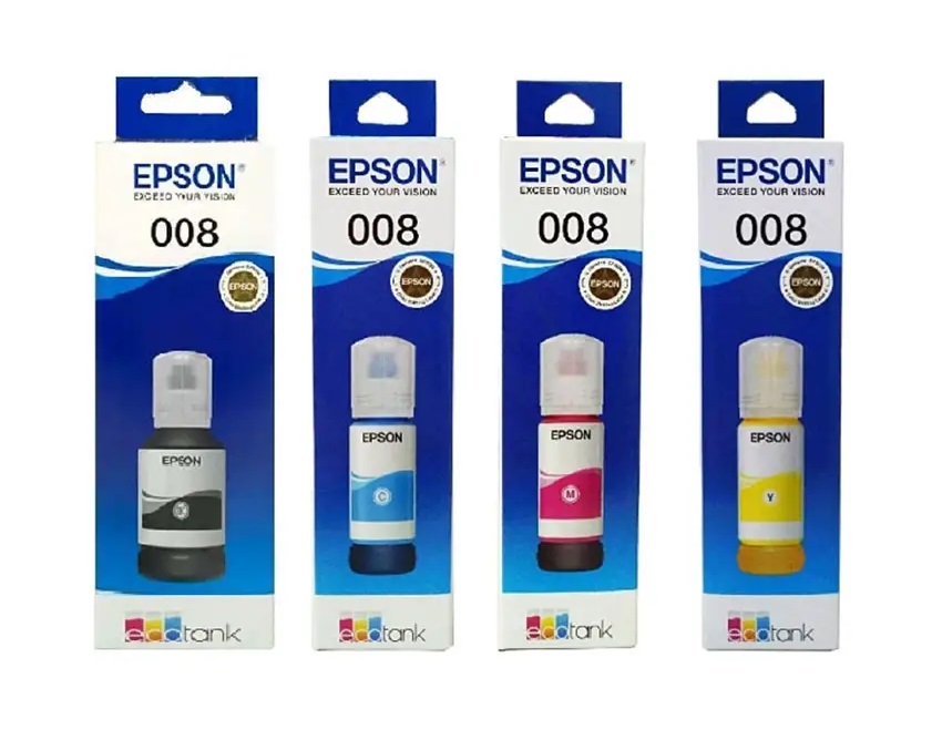 Mực in Epson 008 Pigment Black Ink Bottle (C13T06G100)