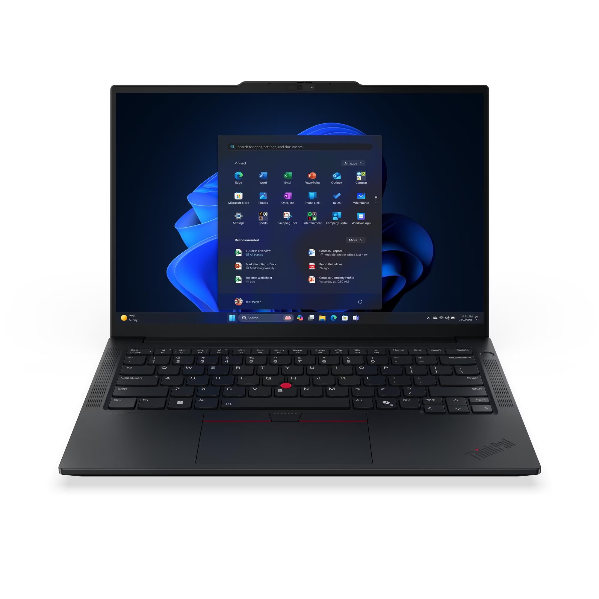 Laptop Lenovo ThinkPad E14 Gen 7 14 inch WUXGA – Core 7-240H, RAM 16GB DDR5, SSD 1TB, Windows 11, vân tay, màu đen (21T90026VN)