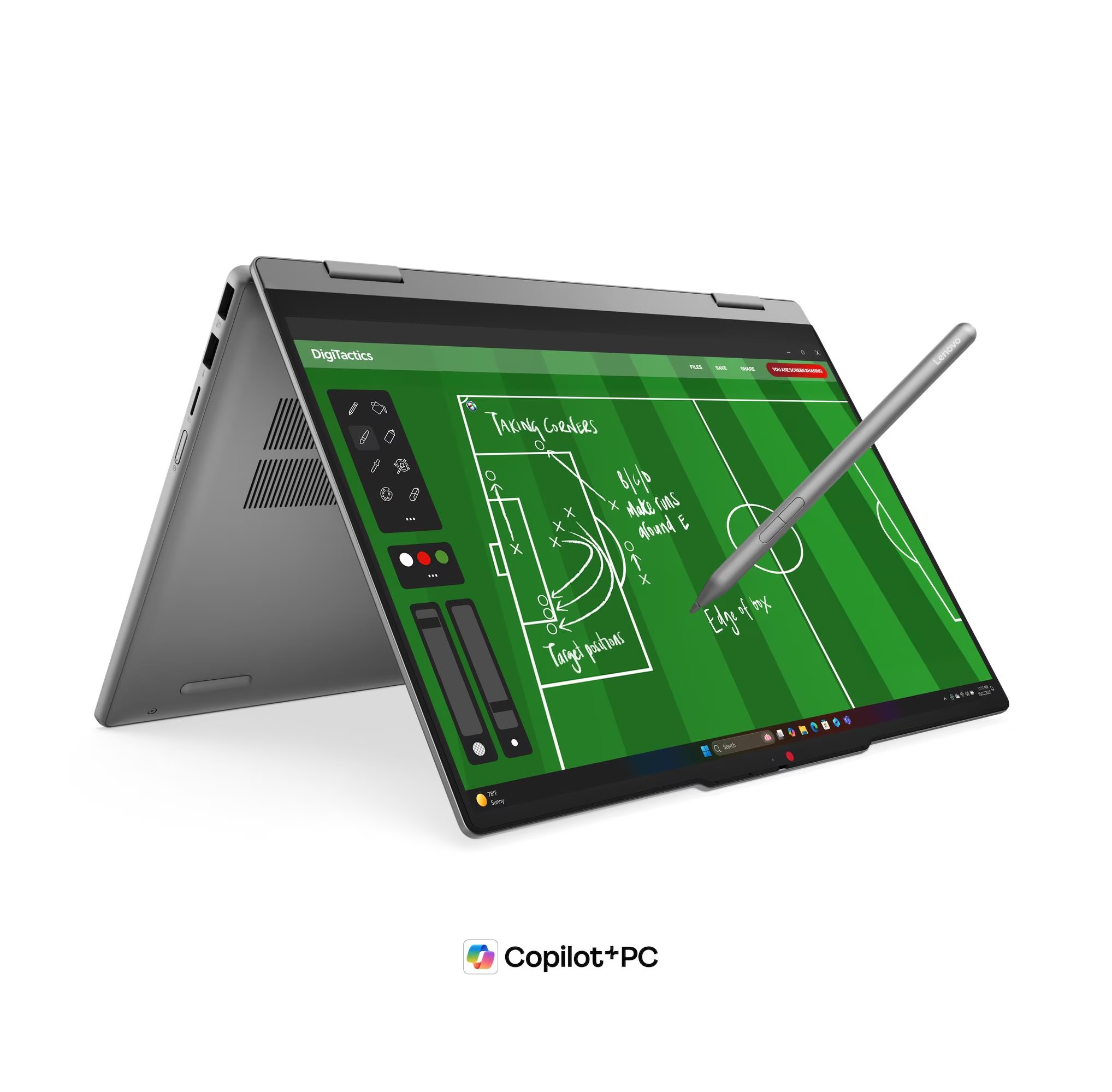 Laptop Lenovo IdeaPad 5 2-in-1 14IPH11 14 inch Core Ultra 5 322 – 16GB RAM, 512GB SSD, WUXGA Touch, Windows 11, bút cảm ứng, màu xám (83UG0026VN)